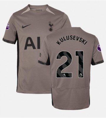Maillot de foot Tottenham Hotspur Dejan Kulusevski #21 Troisième 2023-24 Manches Courte
